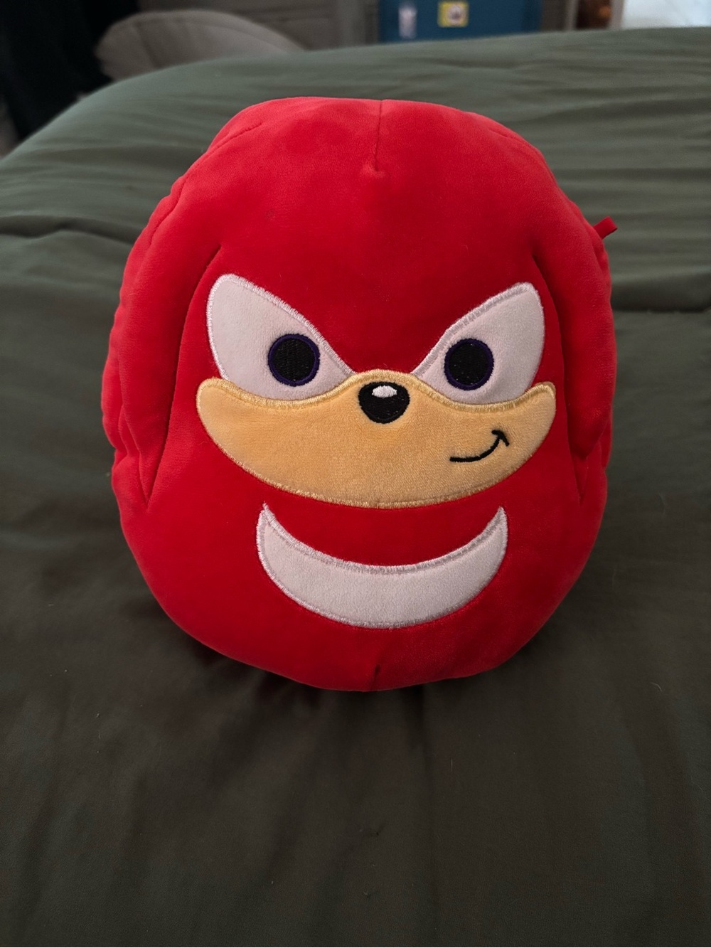 Squishmallow Kellytoy Plush Sonic The Hedgehog Knuckles 10" Inch Red